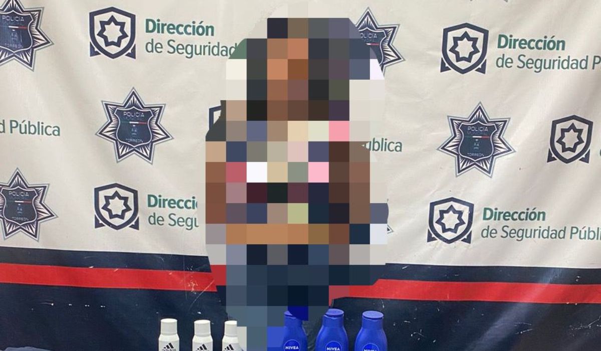 Sorprenden a mujer intentando sustraer productos de un supermercado