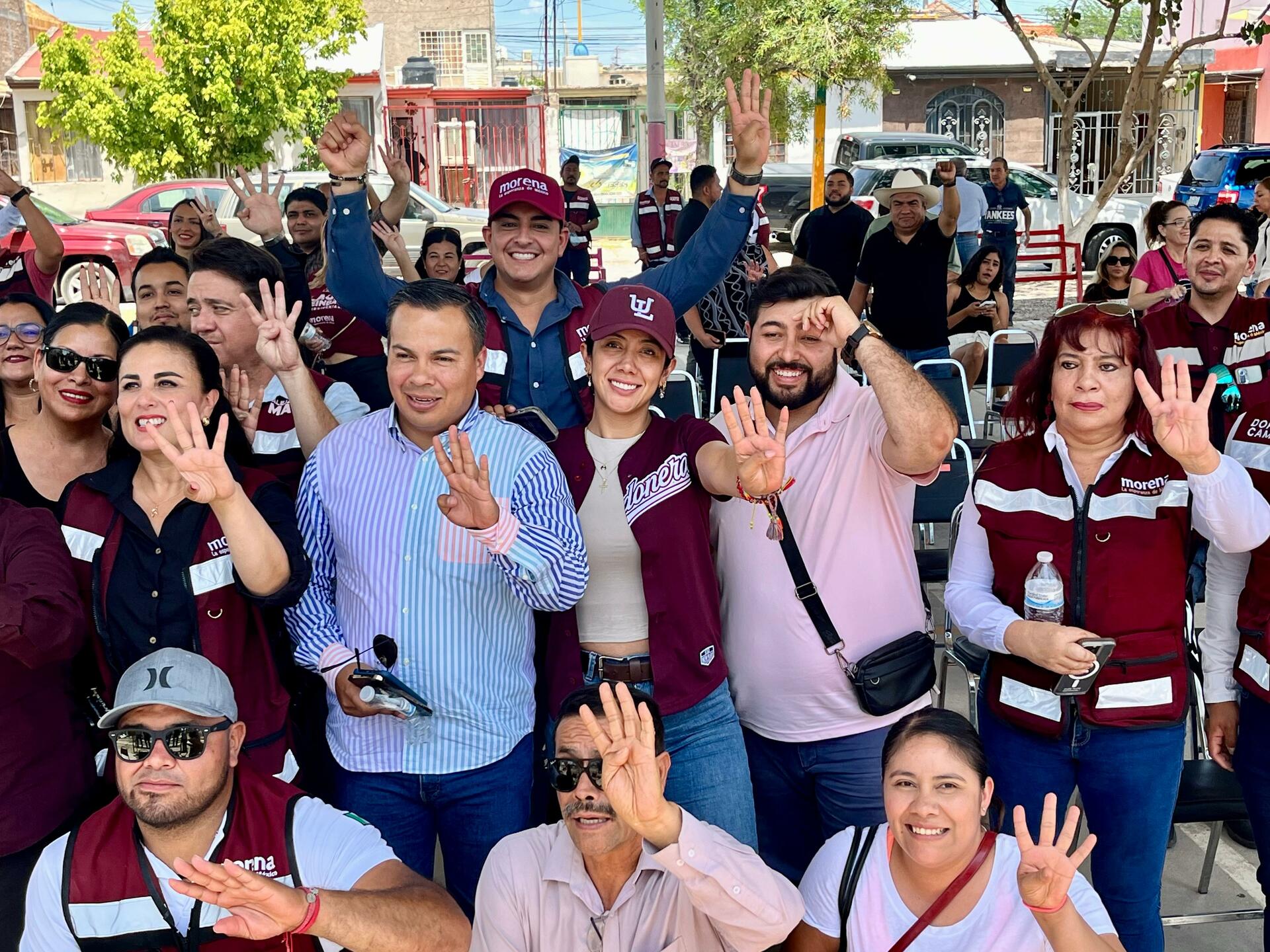 Betzabé Martínez participa en asamblea informativa sobre reformas