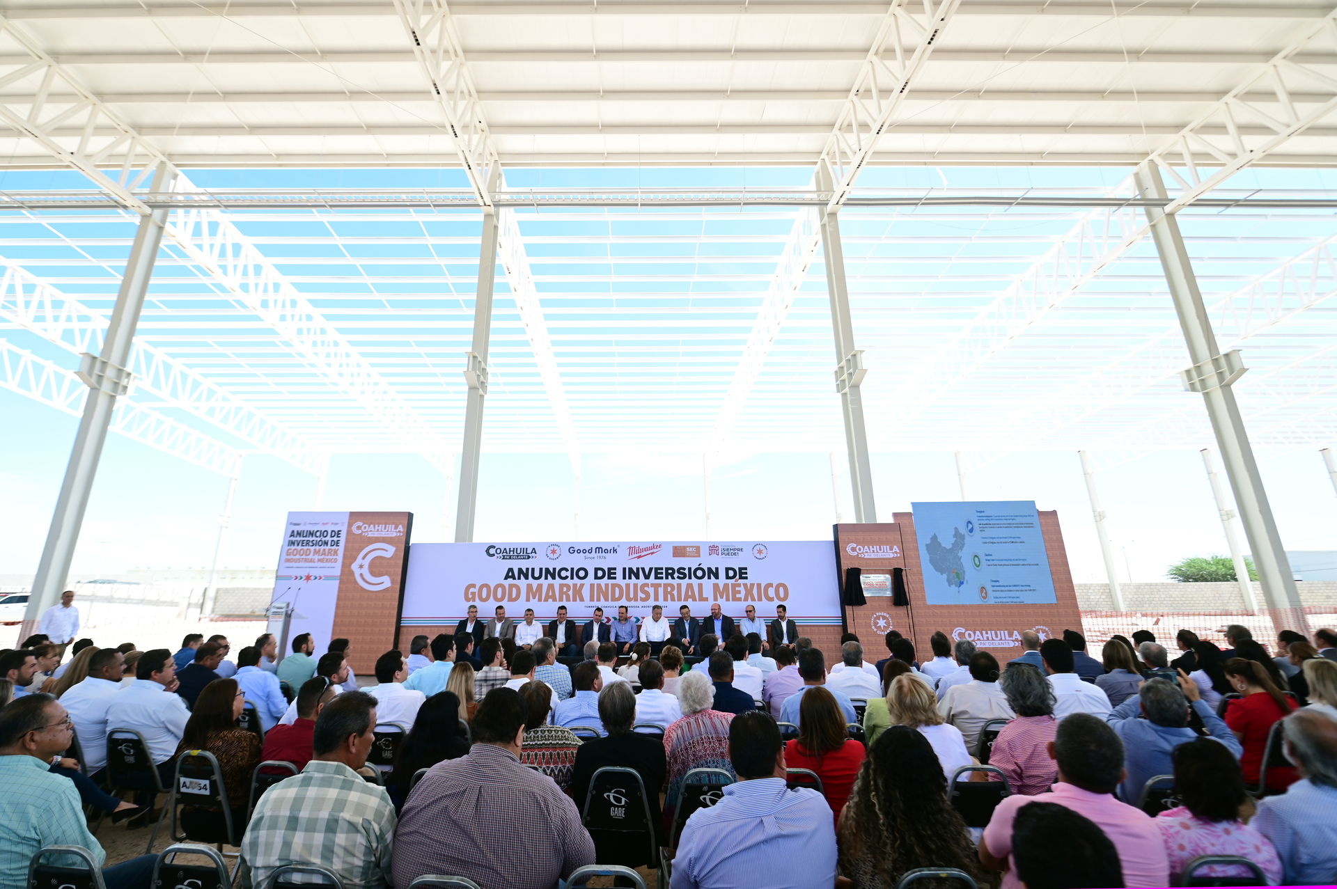 Anuncian inversión de 12 mdd de empresa de origen chino en el parque Pyme, al oriente de Torreón. (EL SIGLO DE TORREÓN)