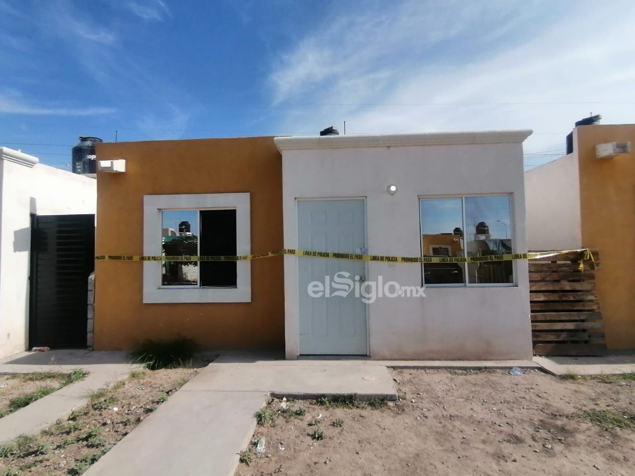 Vivienda marcada con el número 260 del circuito Martin Luther King. (EL SIGLO DE TORREÓN)