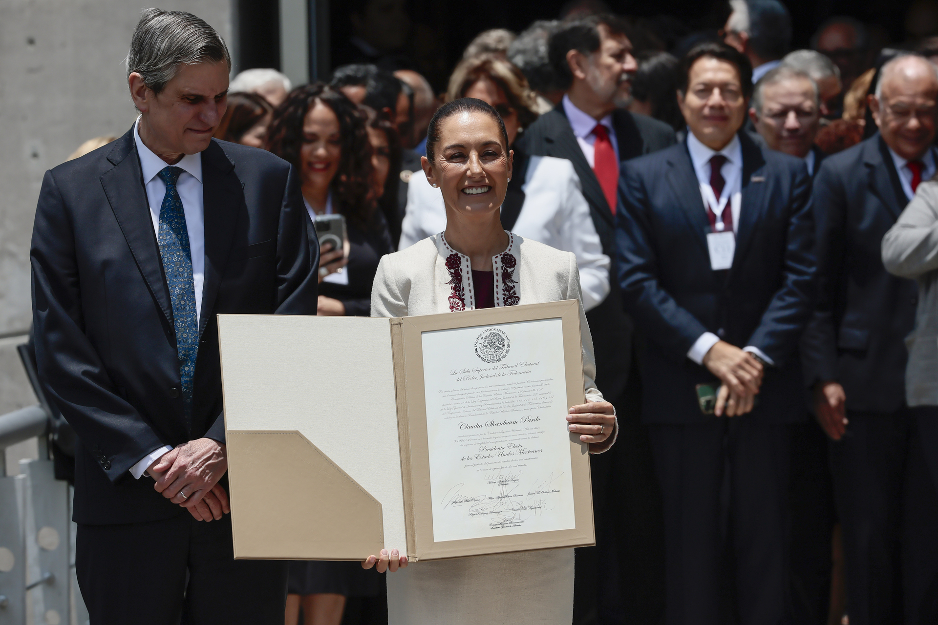 La presidenta electa Claudia Sheinbaum. (AGENCIAS)