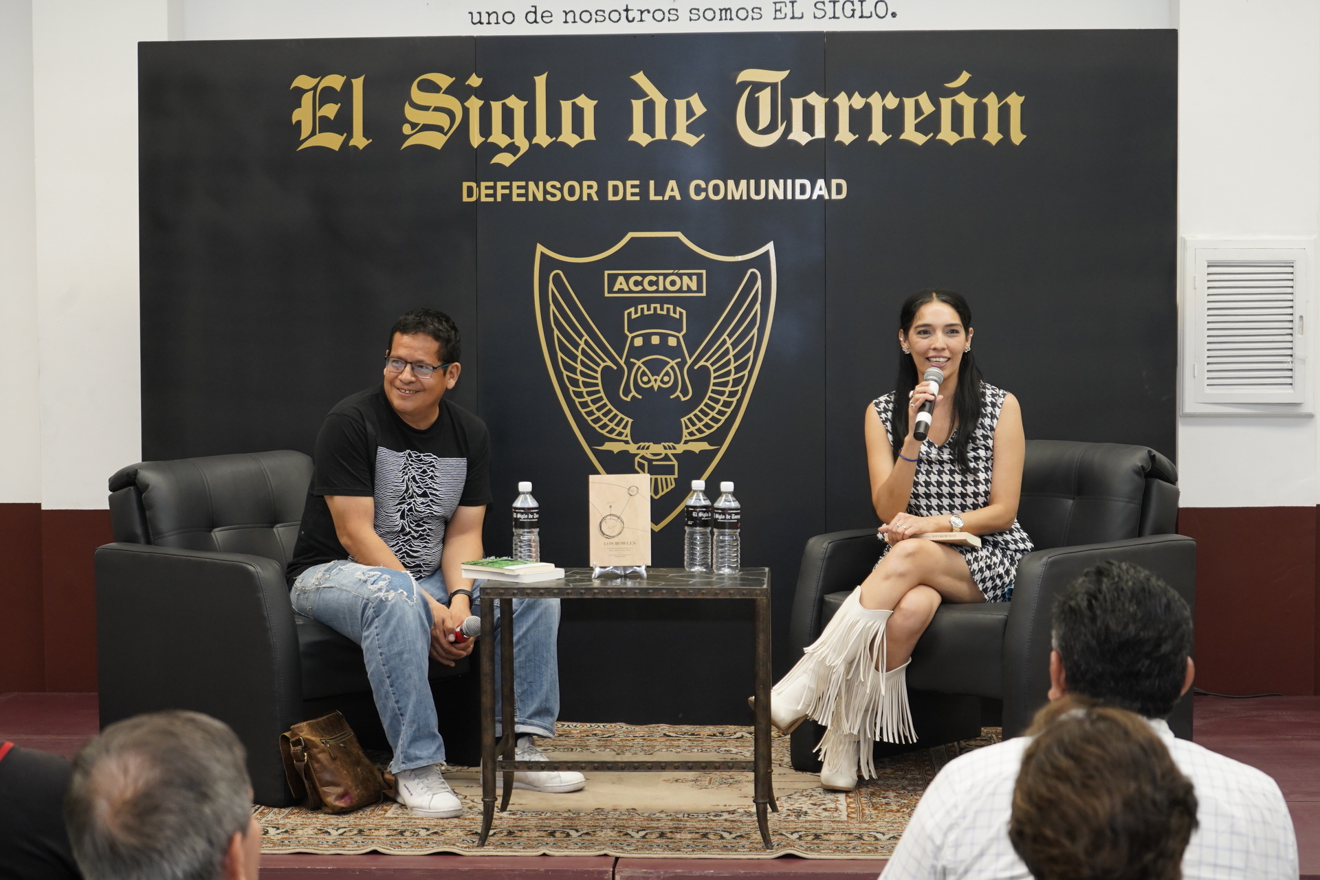 Julián Herbert y Sylvia Georgina Estrada aportaron sus descubrimientos literarios a partir de los Bowles (EL SIGLO DE TORREÓN / GABRIEL ESCOBAR)