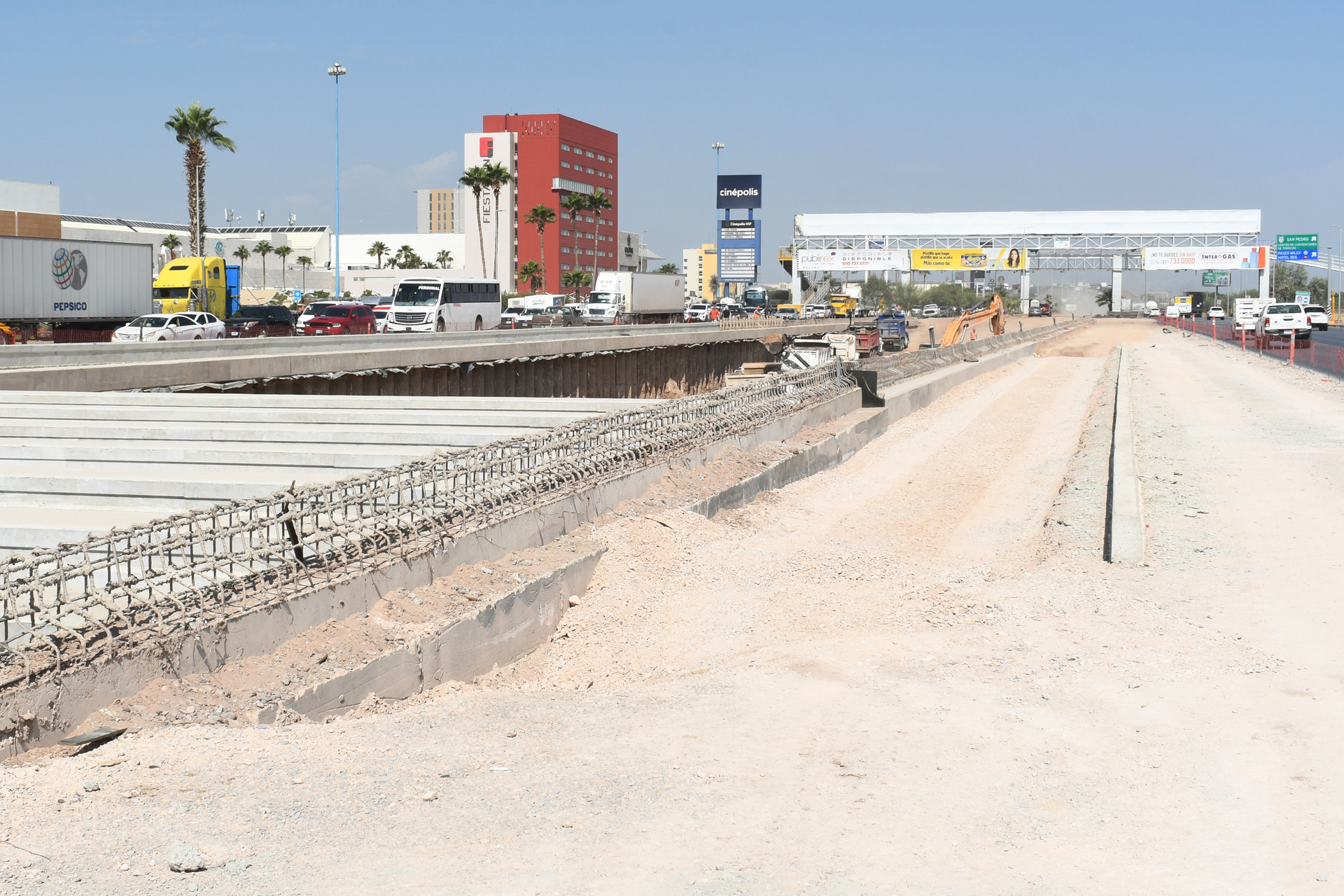 Obras del Giro Independencia. (EL SIGLO DE TORREÓN)