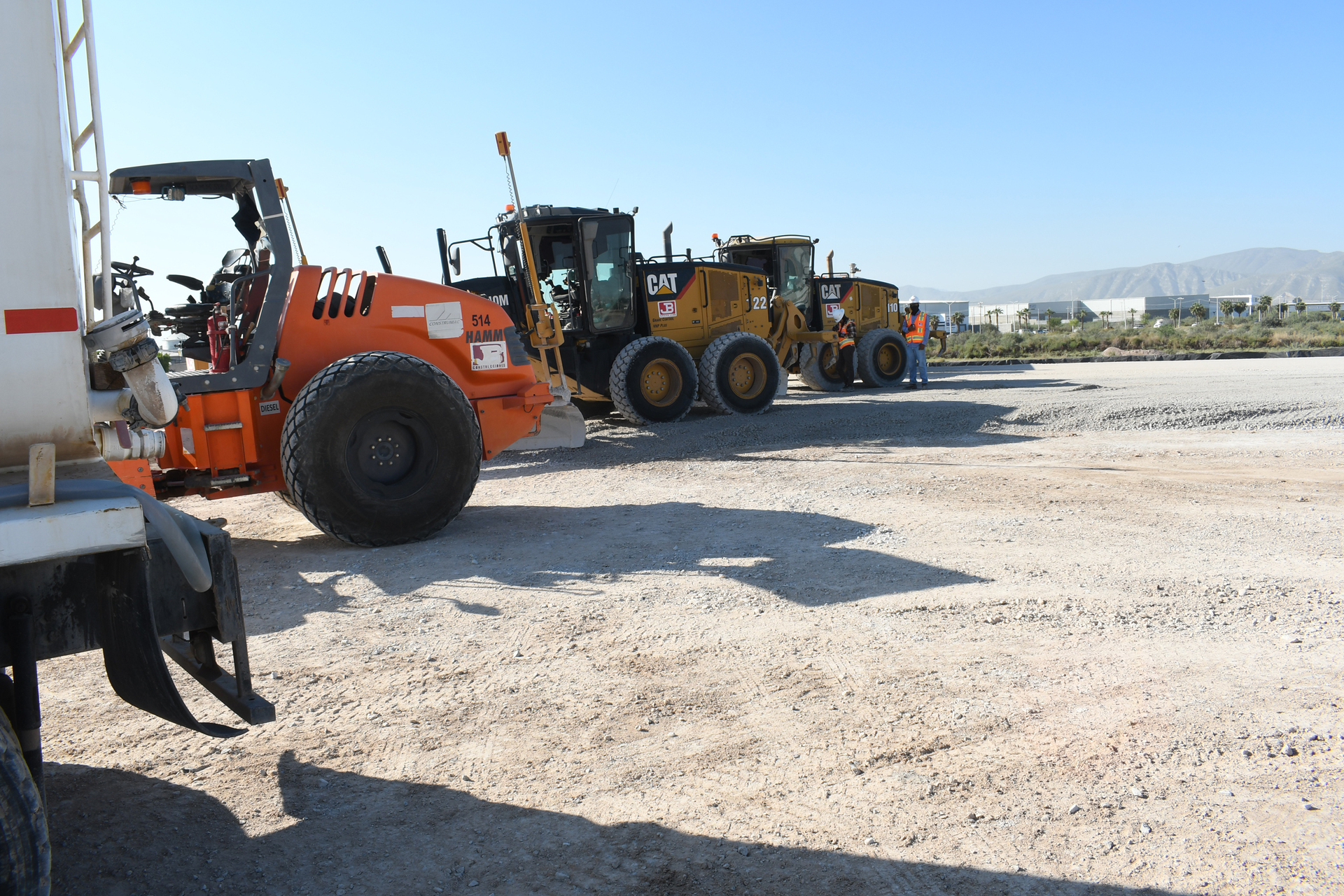 Construcción del parque industrial Vynmsa. (EL SIGLO DE TORREÓN)