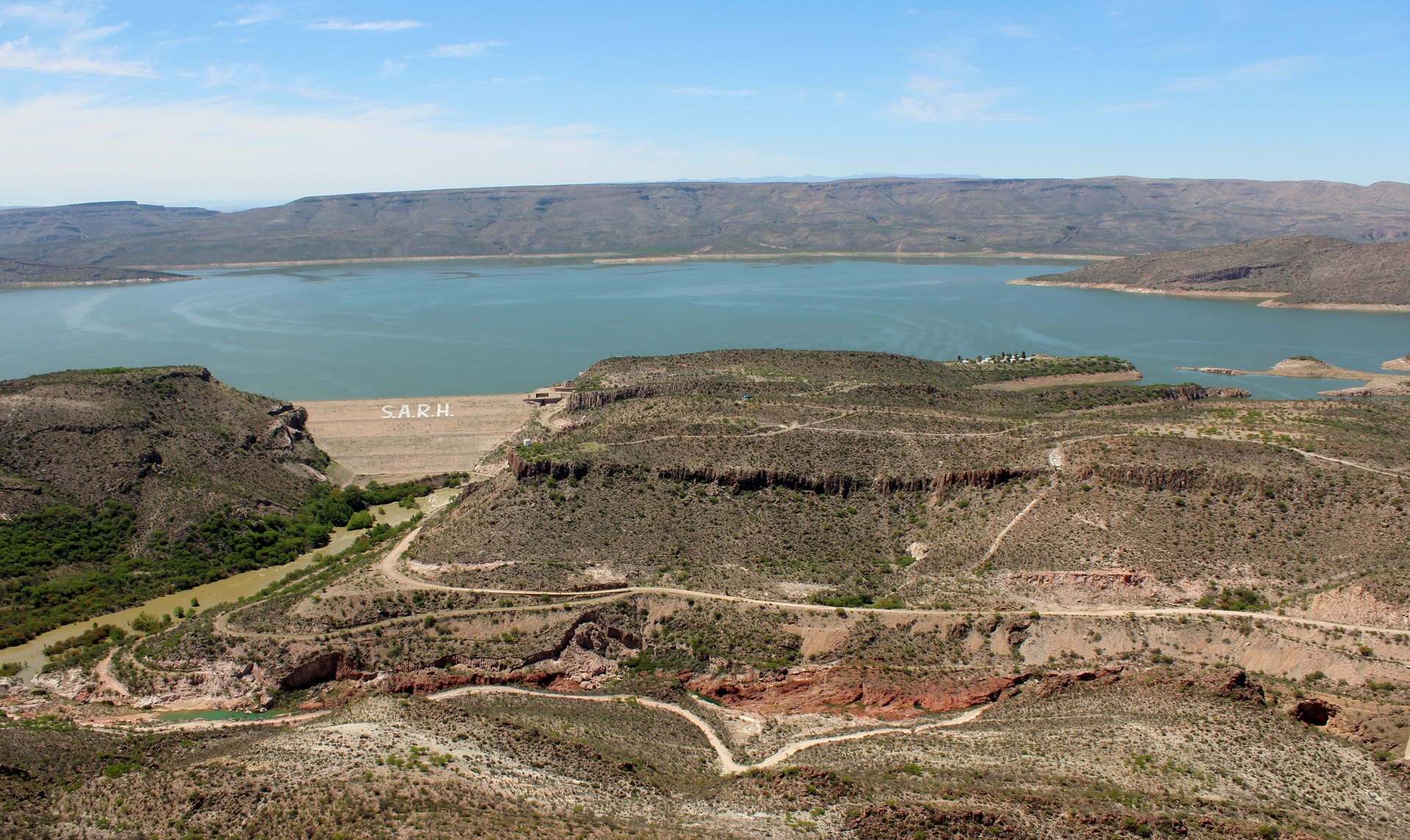 Presa Lázaro Cárdenas. (ARCHIVO)