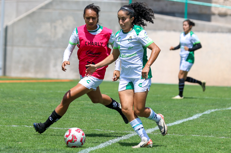 Un partido complicado tendrán las albiverdes en el Estadio Corona, en la que buscarán su primer triunfo de la campaña regular. (Santos Femenil)