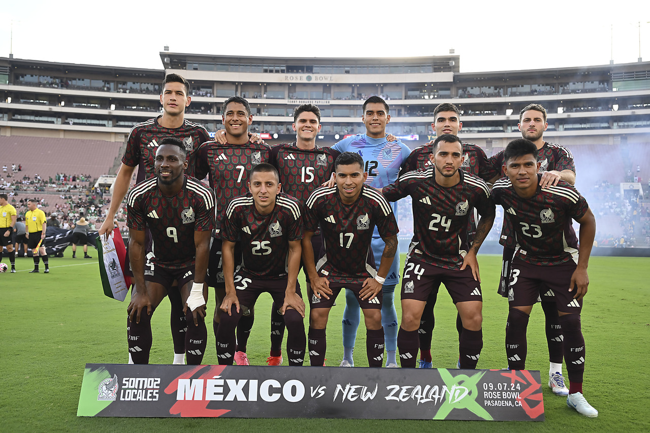 Esta fue la primera alineación que mandó 'El Vasco' en su regreso al banquillo de la Selección Nacional, en la que será su tercera etapa al frente rumbo al Mundial 2026 de México, Estados Unidos y Canadá.