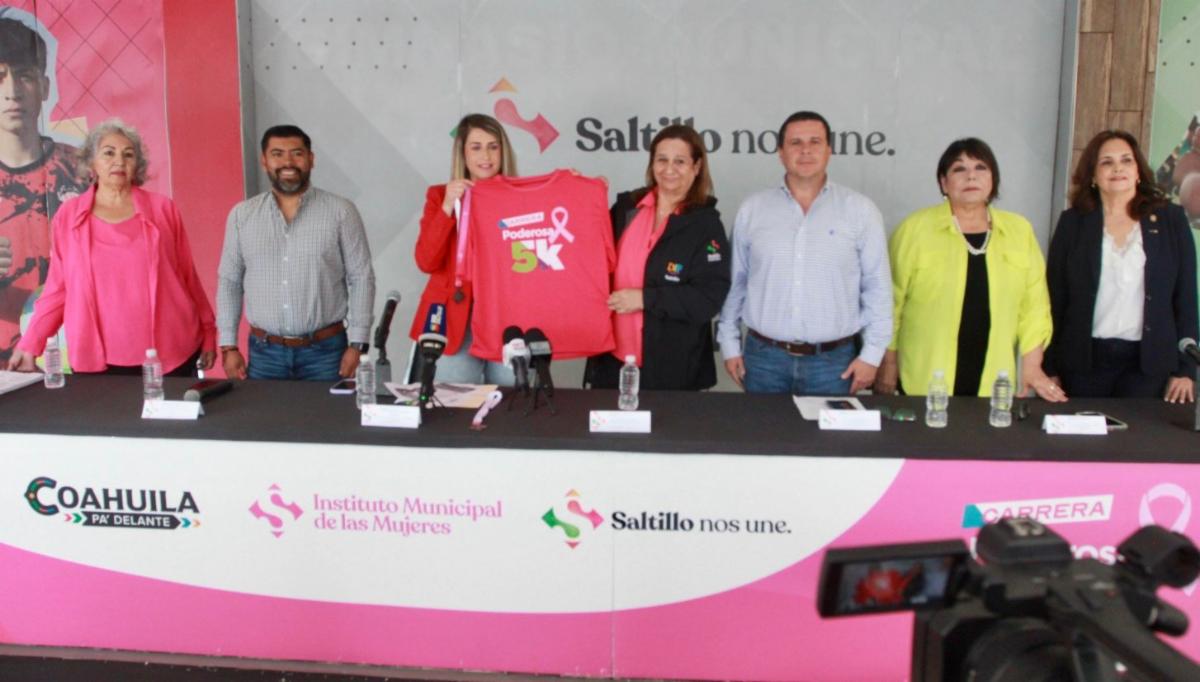 Anuncian Carrera Poderosa 5K, a beneficio de mujeres con cáncer