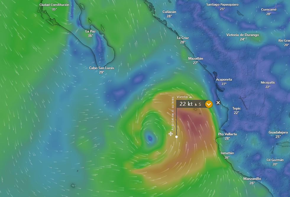 Tormenta Tropical Ileana ¿Cuándo impactará en México?