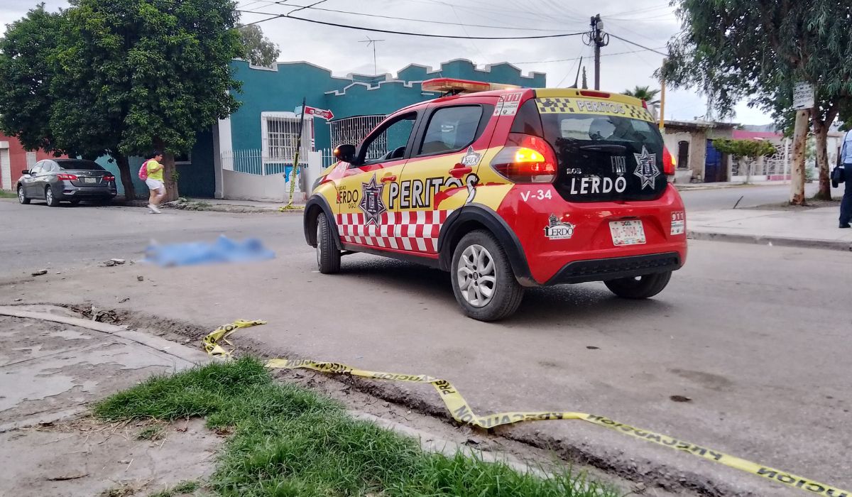 Ciclista pierde la vida tras ser impactado por camión de ruta en Lerdo