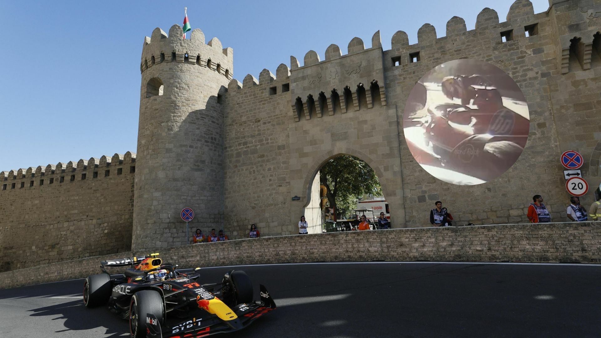 Checo Pérez rompe el silencio tras choque por Carlos Sainz