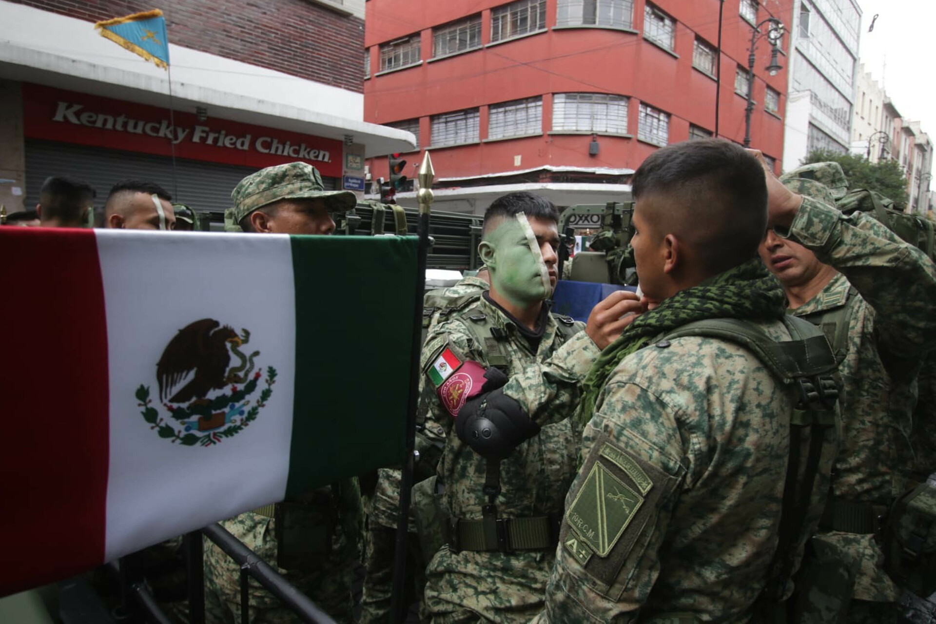 Desfile militar. (ARCHIVO)