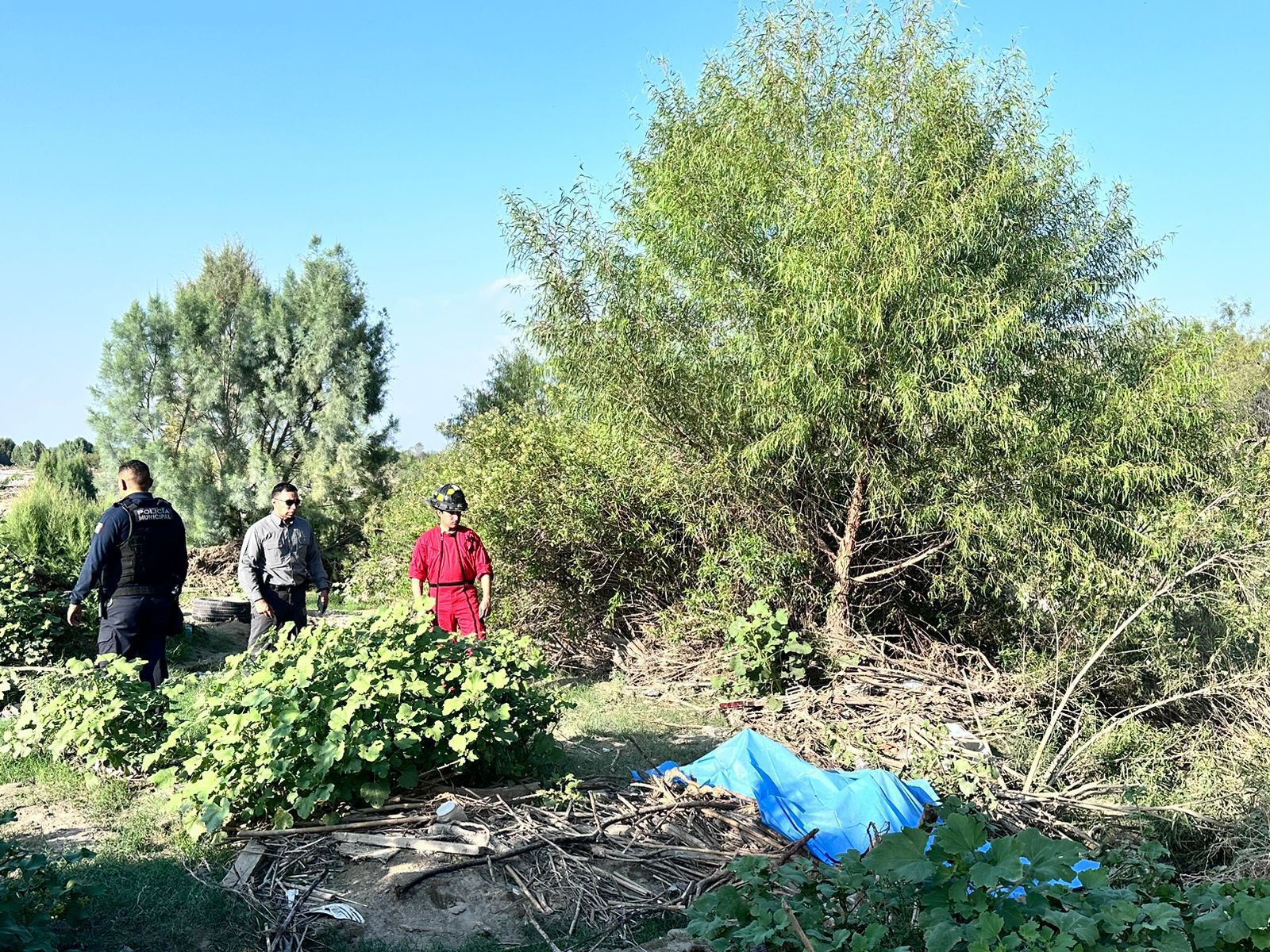 The rescue work of the three bodies dragged by the current in Ramos Arizpe has been completed