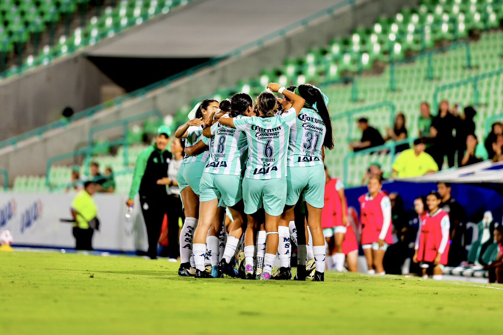 Las laguneras por fin pudieron conseguir los tres puntos. (Especial)