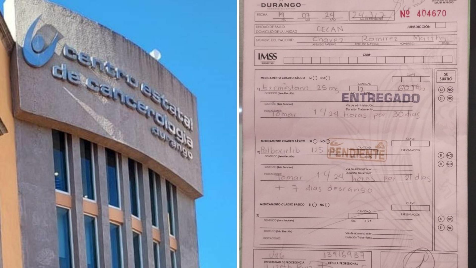 Judge orders medicine to be given to a patient with breast cancer – El Siglo de Torreón