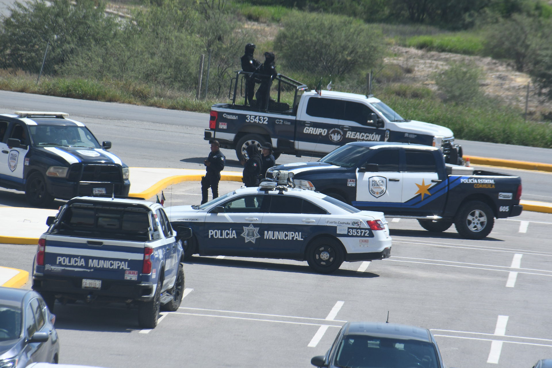 Fuerzas policiales. (EL SIGLO DE TORREÓN)