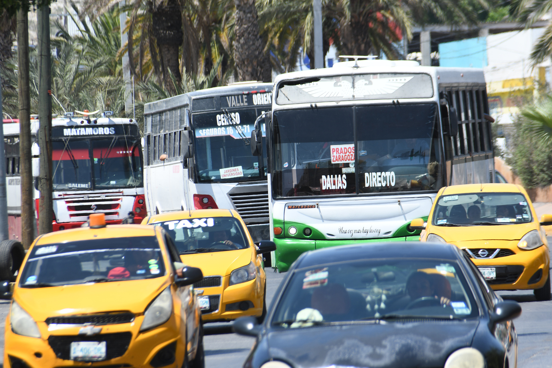 Transporte público en Torreón. (EL SIGLO DE TORREÓN)