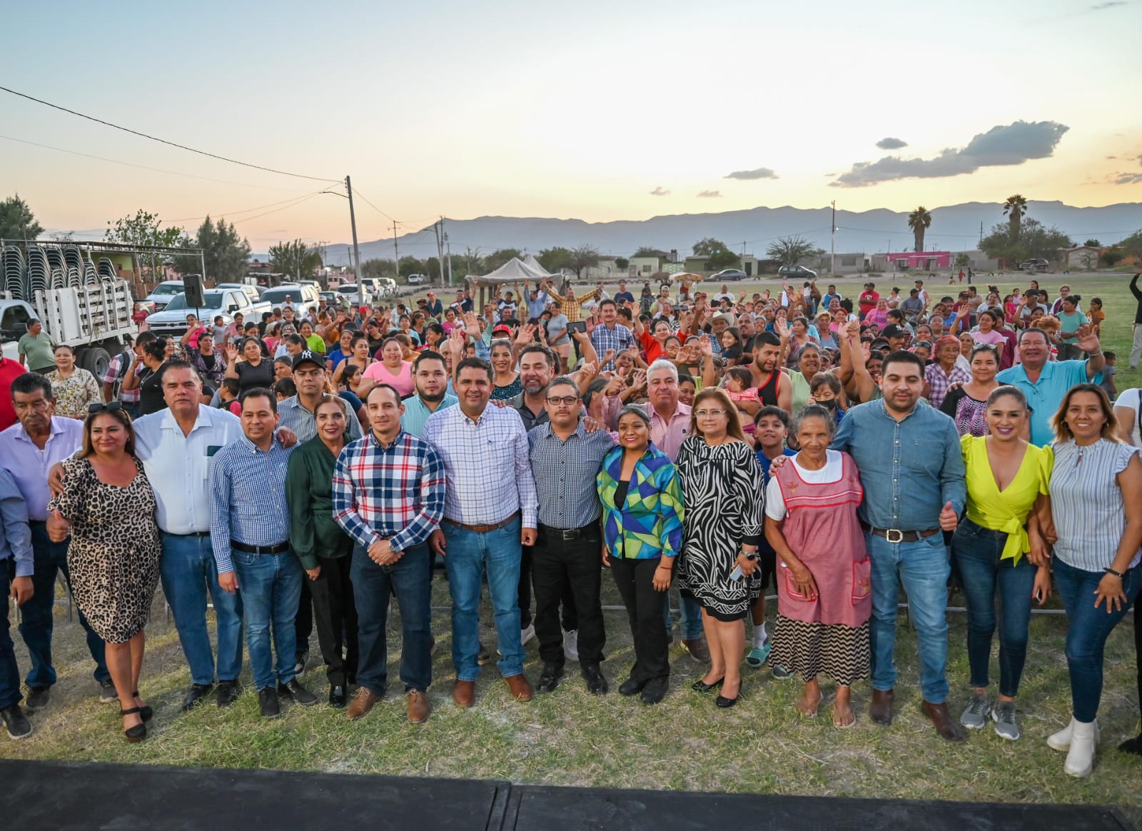 Lerdo anuncia nuevo pozo de agua en la Villa de Nazareno