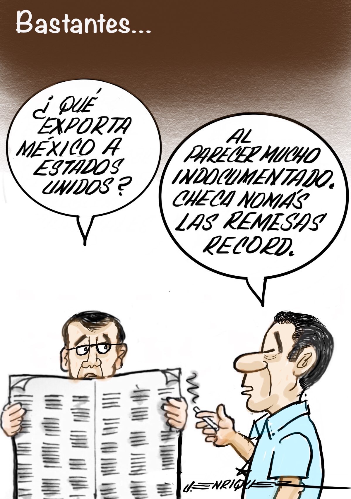 Cartón de Enríquez