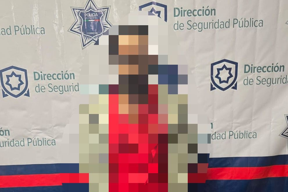 Intenta ocultarse en tienda cerrada y es detenido con droga en Torreón