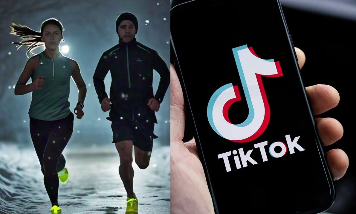 Reto viral 'Winter Arc' en TikTok. 