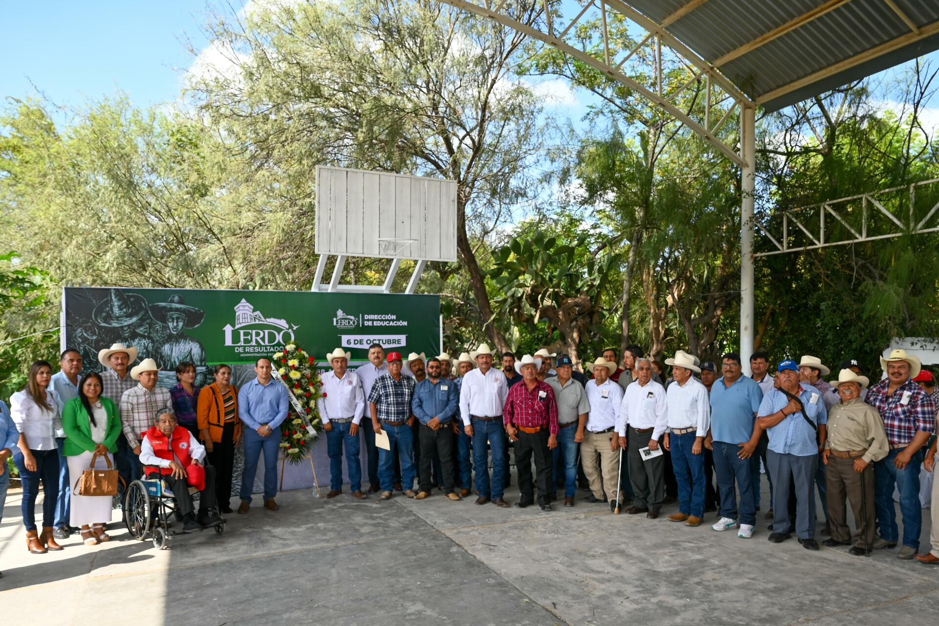 Lerdo conmemora el 88 aniversario del Reparto Agrario con acto cívico