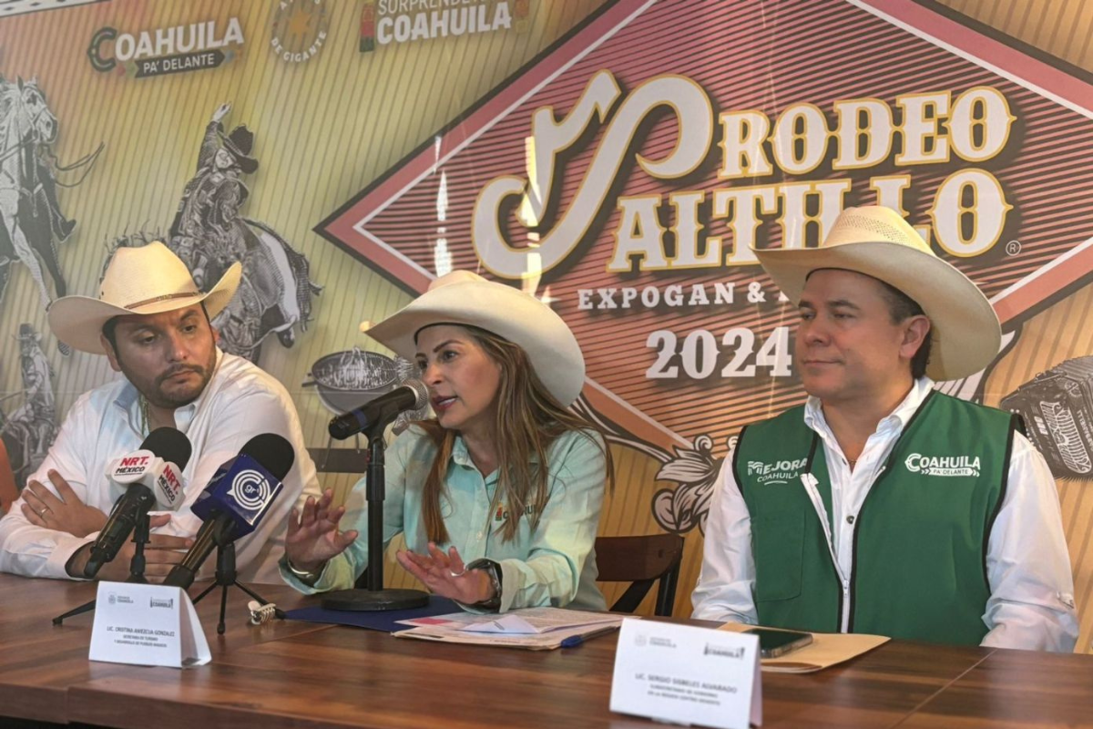 Coahuila promueve Rodeo Saltillo Expo Gan & Fest 2024; se esperan 50 mil asistentes