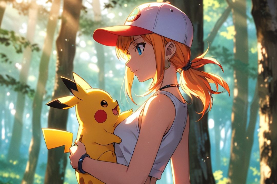 Nami de One Piece llega al universo de Pokémon gracias a la inteligencia artificial