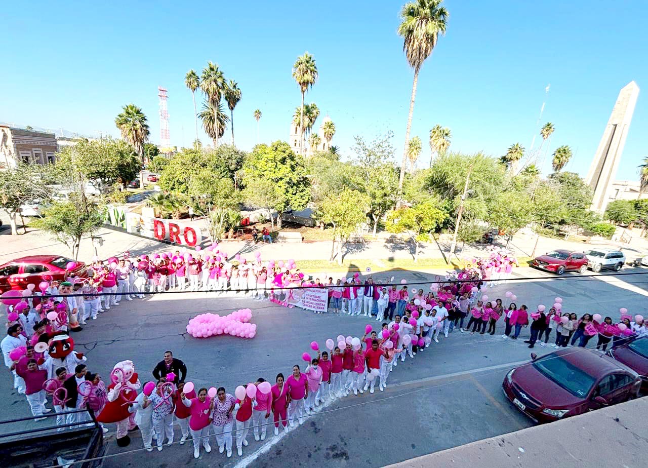 Día Internacional de la Lucha contra el Cáncer de Mama en San Pedro (EL SIGLO DE TORREÓN)