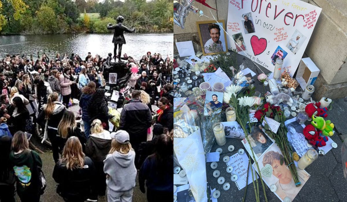 Seguidores de One Direction rinden homenaje a Liam Payne en Hyde Park