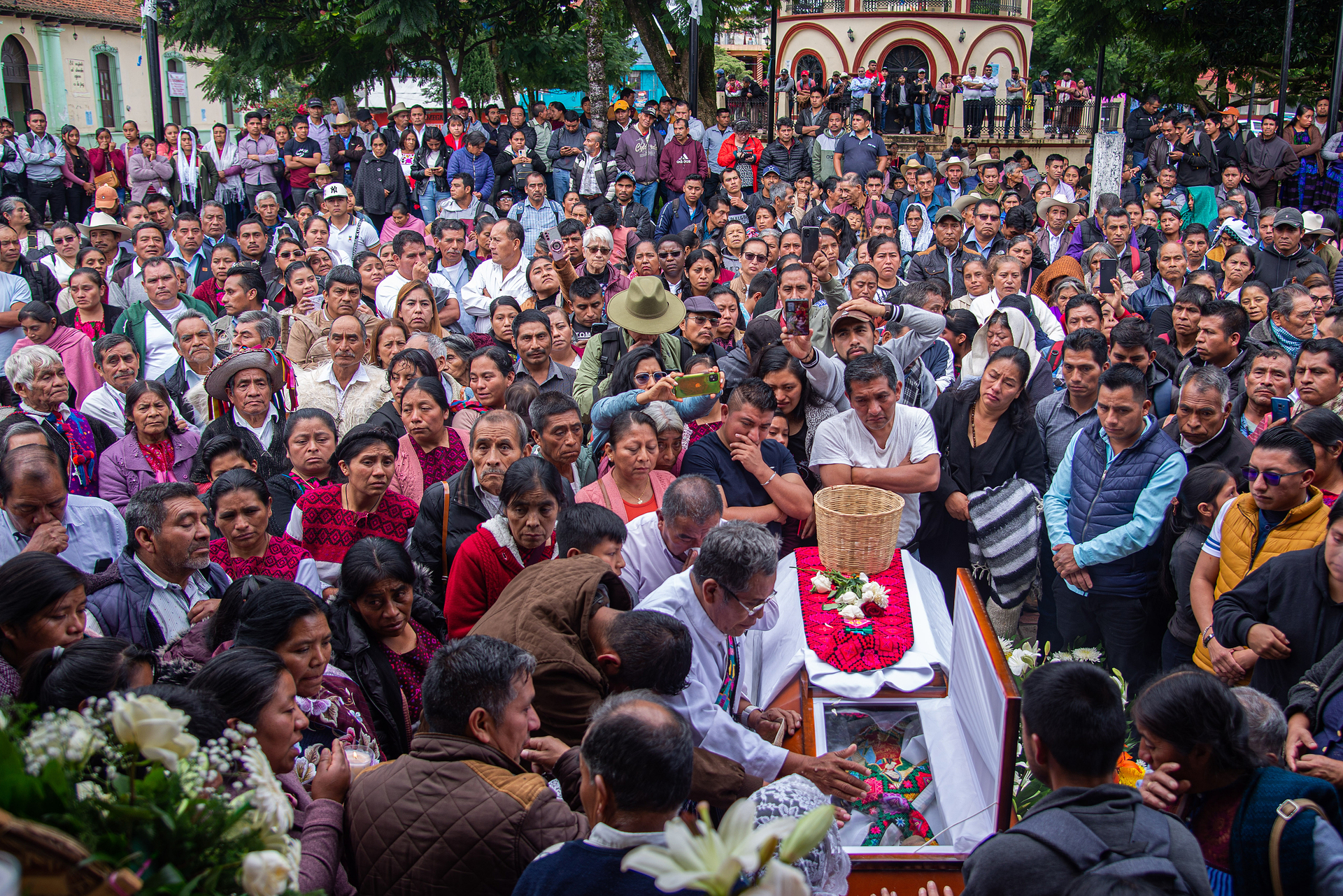 El asesinato del sacerdote Marcelo Pérez. (ARCHIVO)