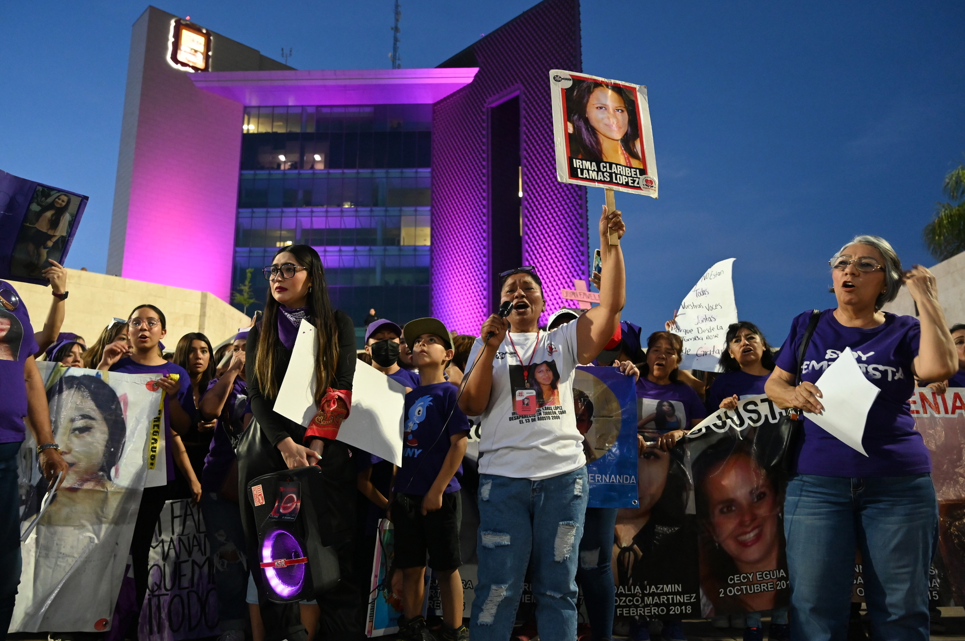 Marcha contra la violencia de género en Torreón (ARCHIVO)