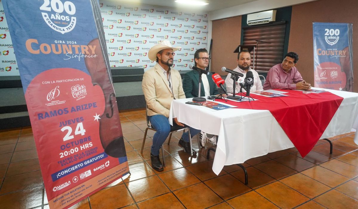 Invitan a concierto “Country Sinfónico” en Ramos Arizpe