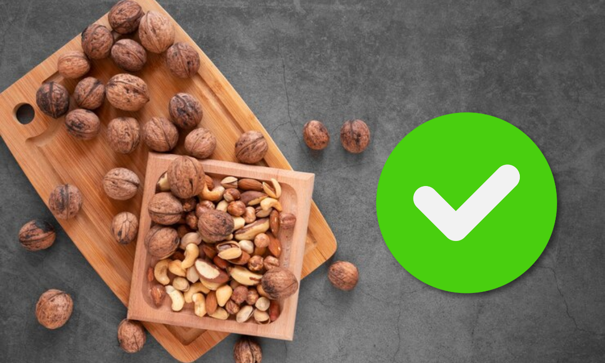 Agrega nueces a tu alimentación