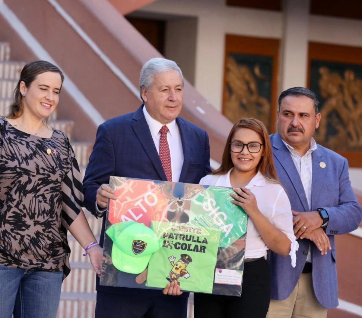 Alcalde de Saltillo arranca programa de Patrullas Escolares 2024