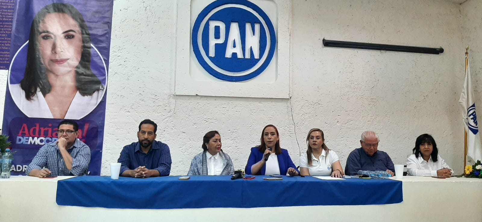 Adriana Dávila, candidata a la dirigencia nacional del Partido Acción Nacional (PAN). (DIANA GONZÁLEZ)