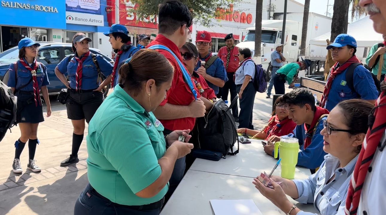 Grupo 4 de la Asociación Scouts de México realizan rally por 54° aniversario