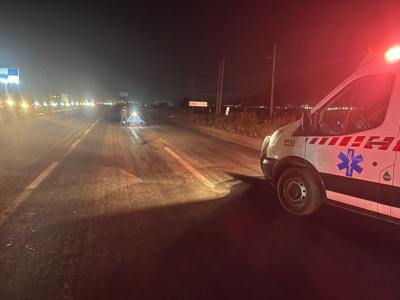 Termina hombre descuartizado en la carretera Monterrey - Saltillo