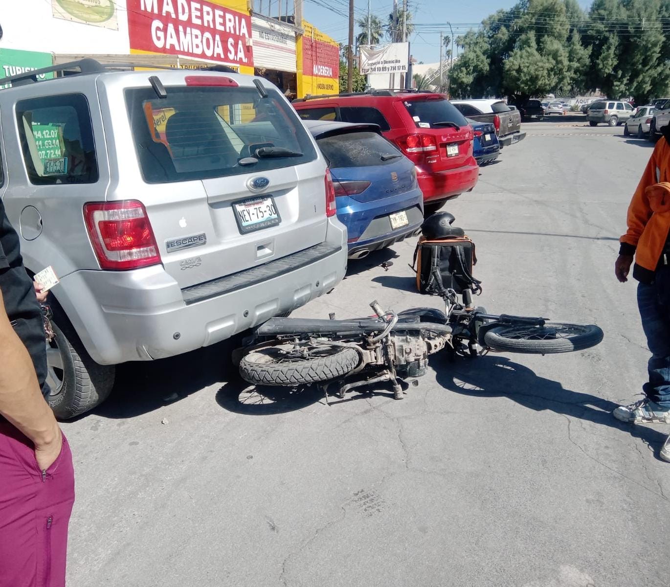 Accidente vial en Gómez Palacio.