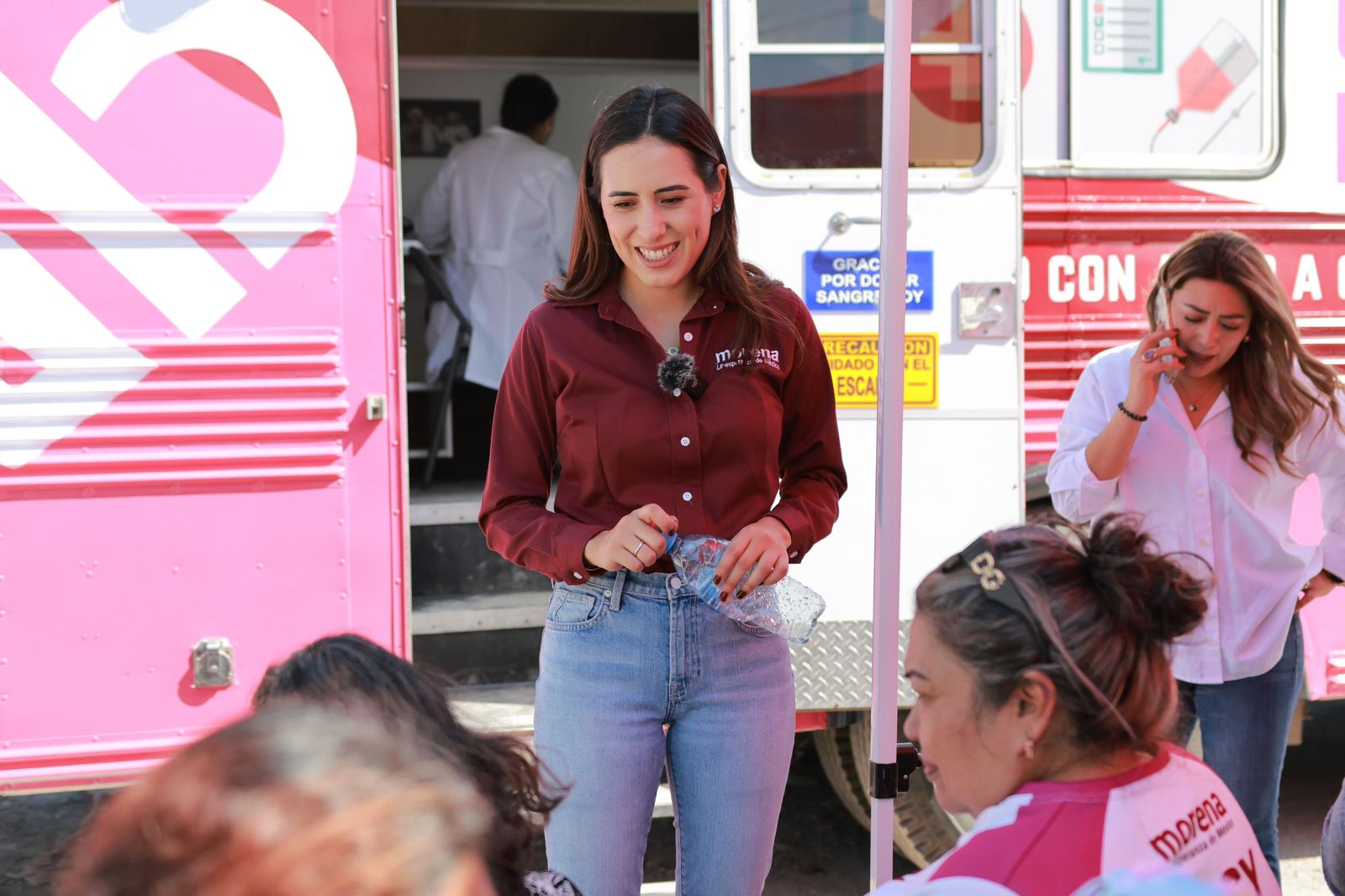 Arranca la senadora Cecilia Guadiana consultorio móvil