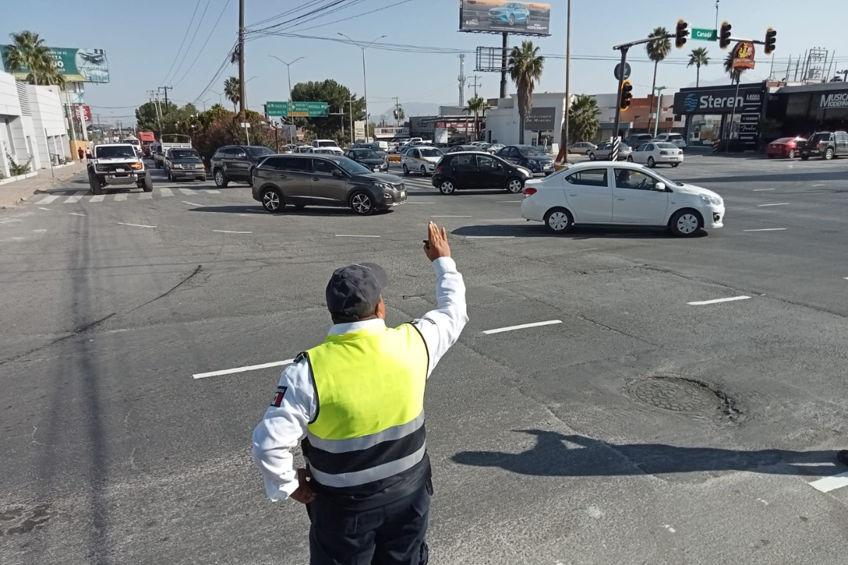 Arranca sincronización de semáforos en el bulevar Venustiano Carranza de Saltillo