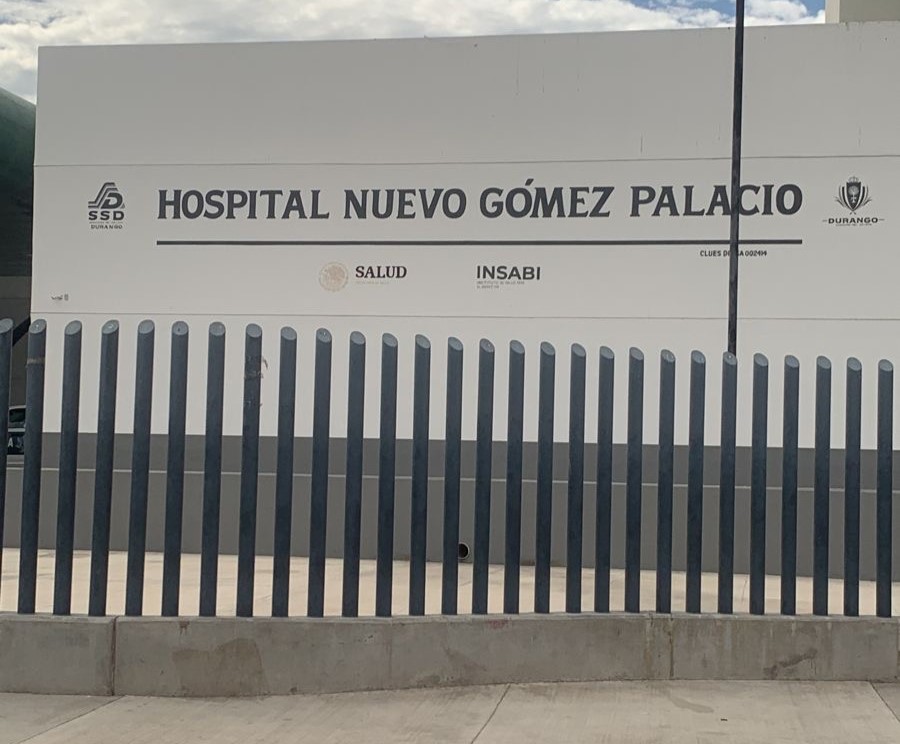 Hospital General de la ciudad de Gómez Palacio. (ARCHIVO)