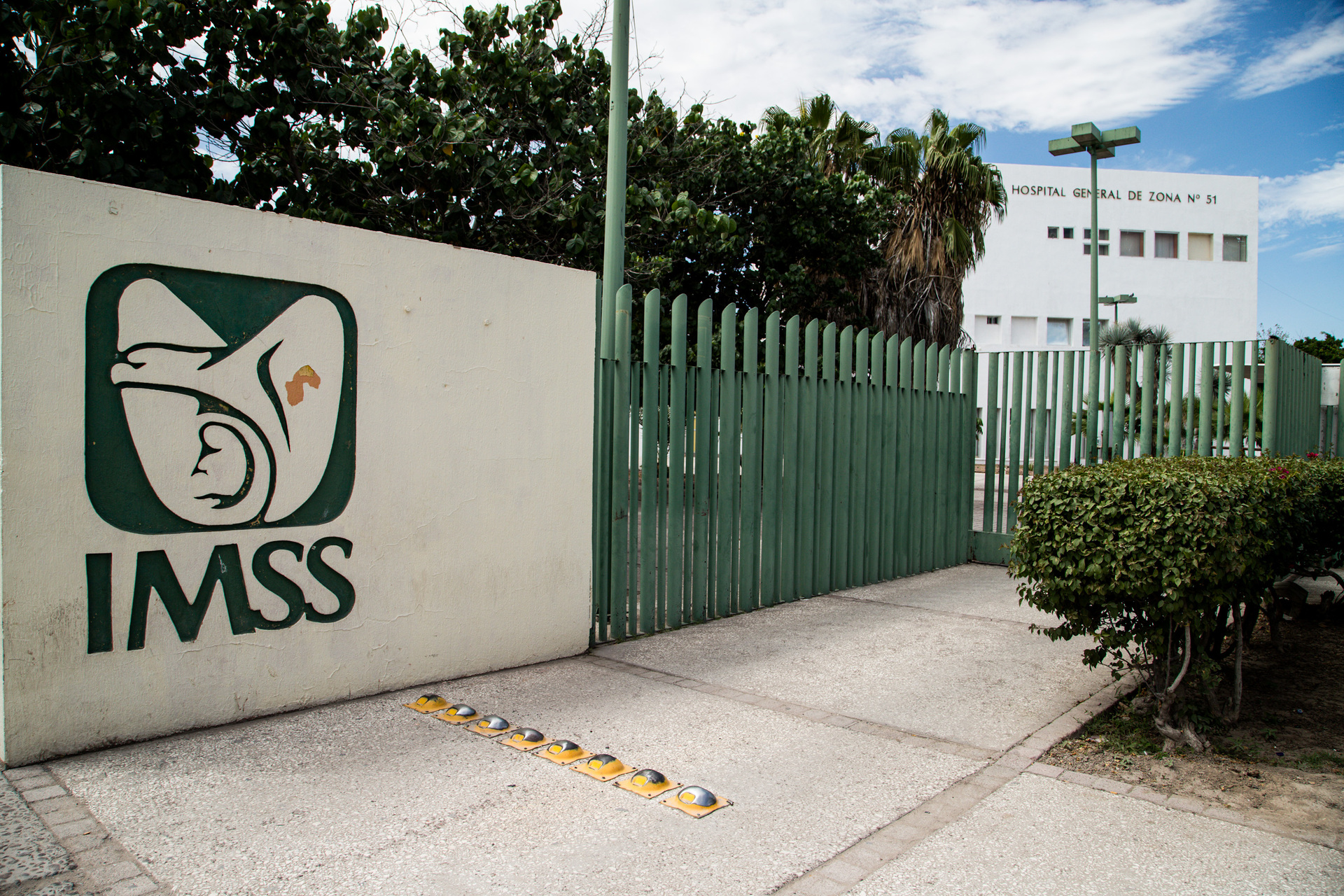 Clínica 51 del Instituto Mexicano del Seguro Social (IMSS), ubicada en Gómez Palacio. (ARCHIVO)