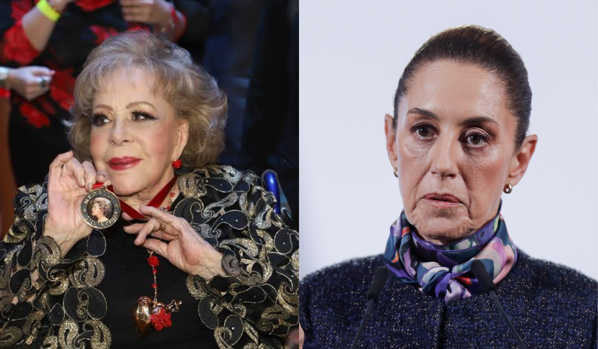 Claudia Sheinbaum lamenta el fallecimiento de Silvia Pinal