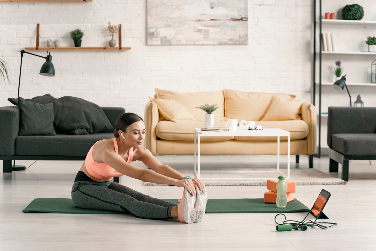 Practica pilates en casa