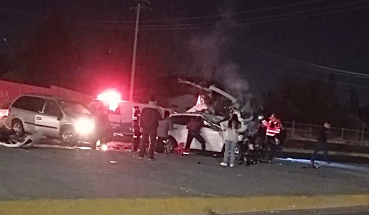 3 muertos y 4 lesionados dejó fuerte accidente en Saltillo