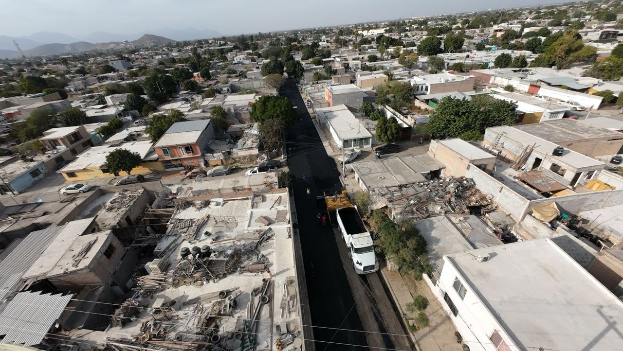 El ayuntamiento de Gómez Palacio realiza un esfuerzo permanente con el objetivo de mejorar las vialidades del municipio.