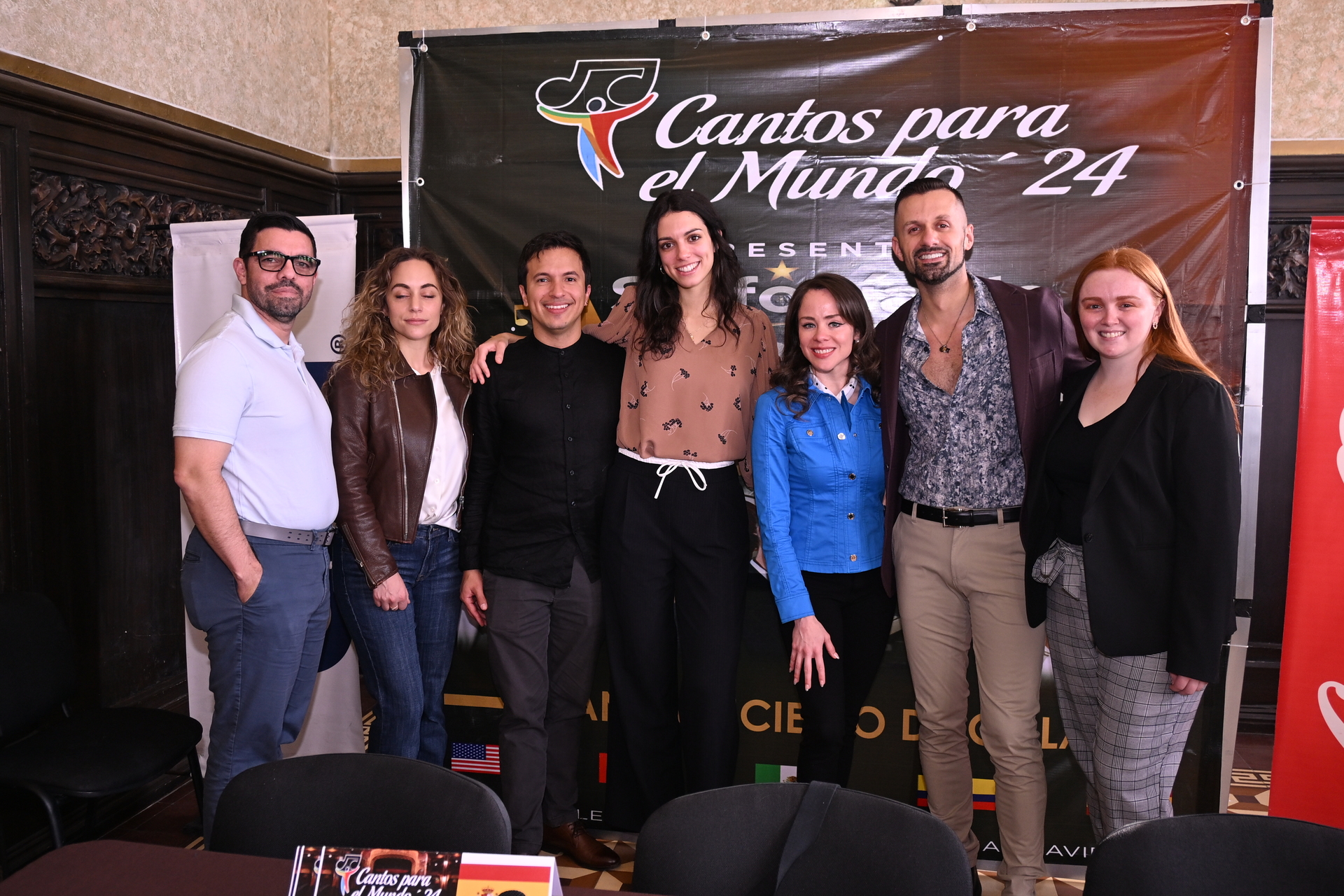 Algunos de los participantes de distintas nacionalidades que participarán en el concierto de gala (EL SIGLO DE TORREÓN/RAMÓN SOTOMAYOR)