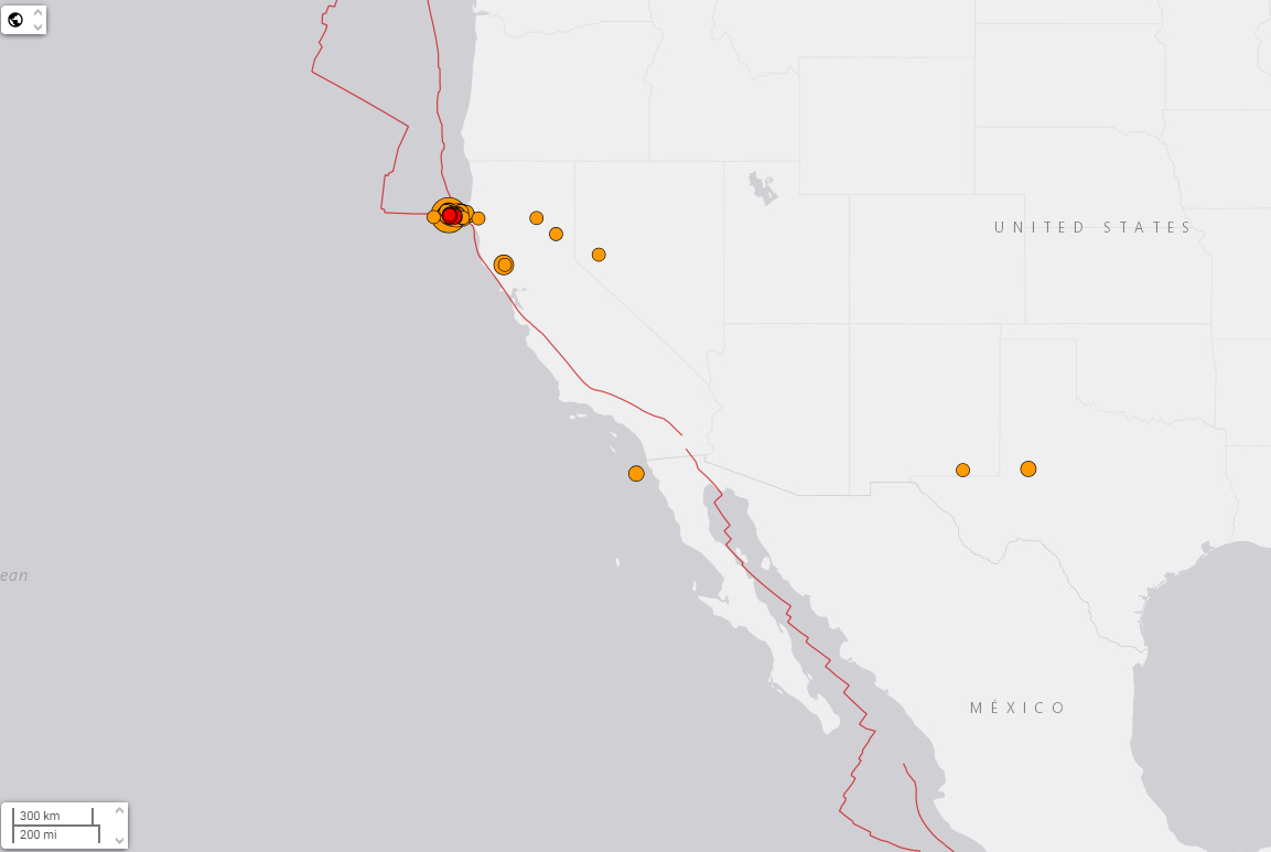 Sismo en California provoca alerta de Tsunami