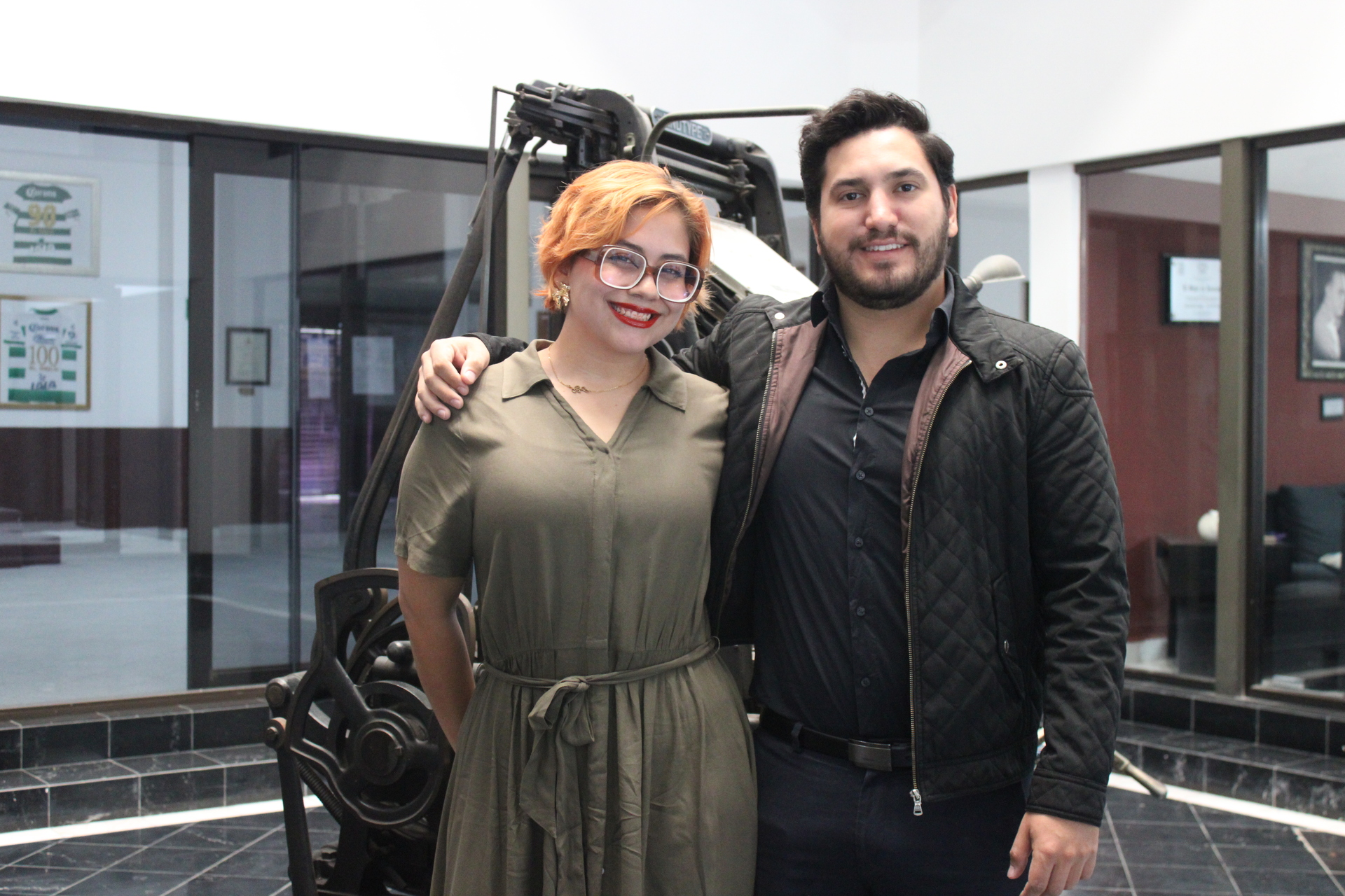 Constanza Sánchez Gutiérrez y Alberto Villarreal del Claqueta Fest (DANIELA CERVANTES)